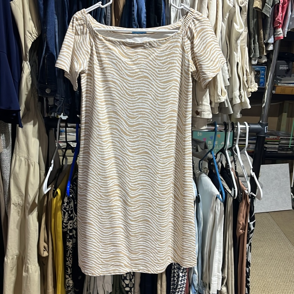 J. McLaughlin catalina cloth short sleeve dress - size XS